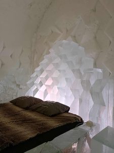 habitacion doble de hielo